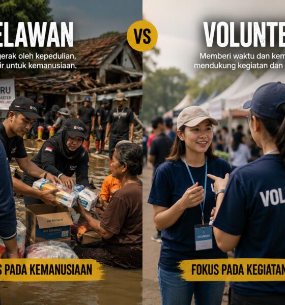 Apa Bedanya Relawan dan Volunteer