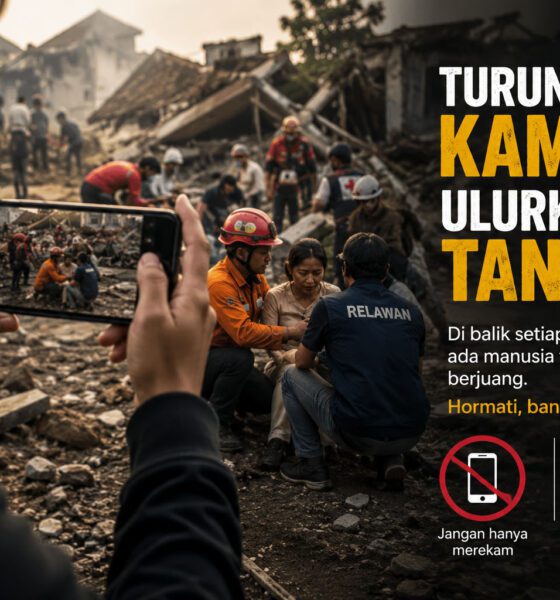 Etika Memotret Korban Bencana